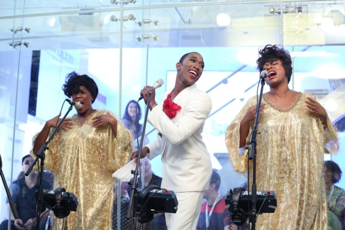 Anthony Wayne with Anastacia McCleskey and Jacqueline Arnold  at 