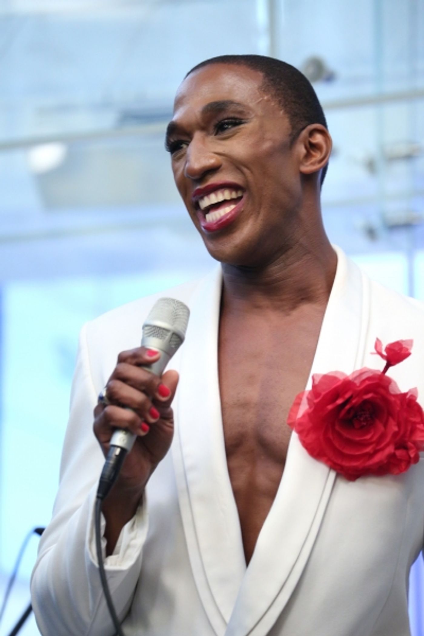 Photo Coverage: MIGHTY REAL Gives Pride Preview on  Larry Flick's Sirius XM Radio  Image