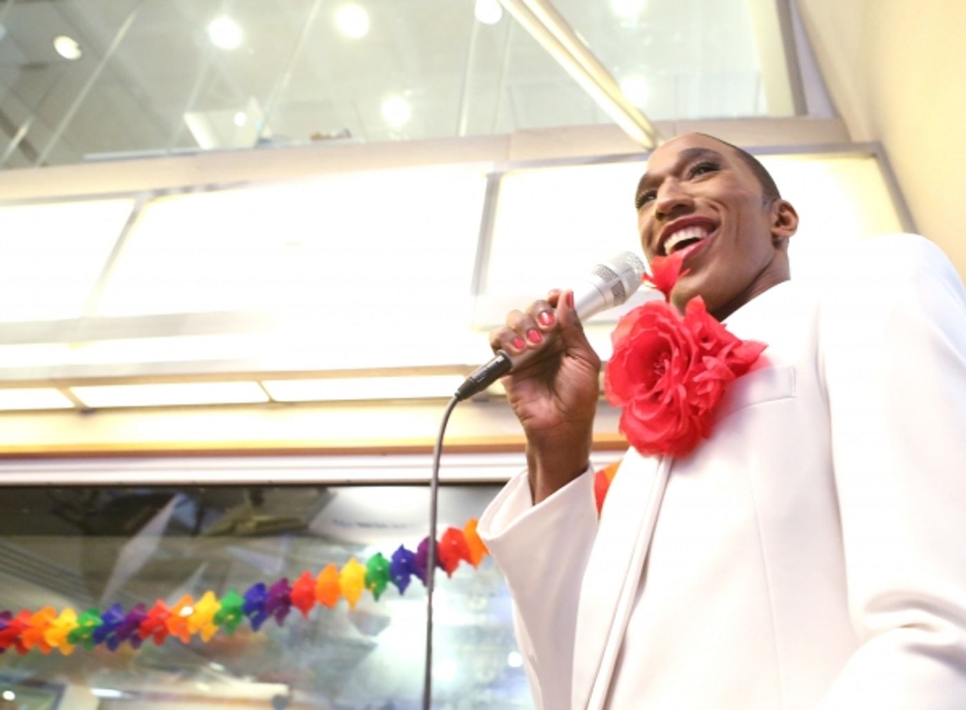 Photo Coverage: MIGHTY REAL Gives Pride Preview on  Larry Flick's Sirius XM Radio  Image