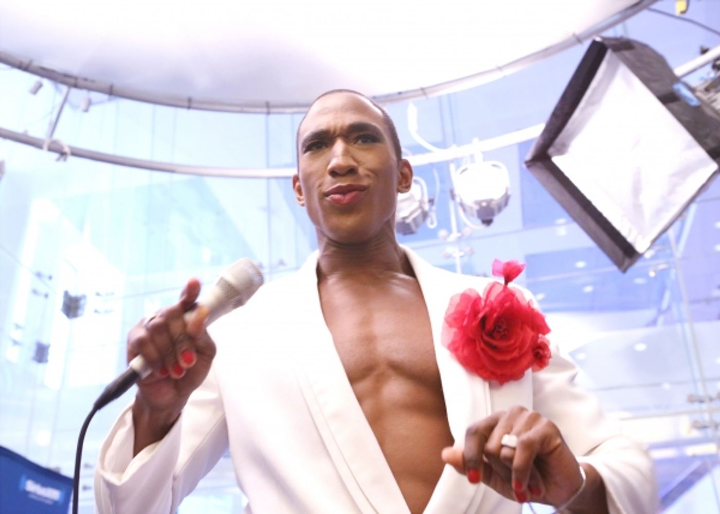 Photo Coverage: MIGHTY REAL Gives Pride Preview on  Larry Flick's Sirius XM Radio  Image