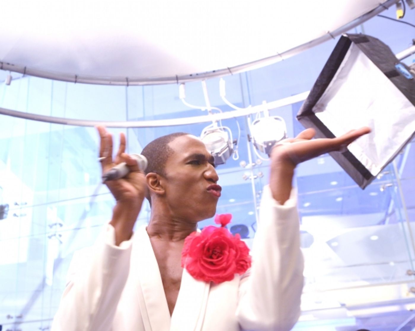 Photo Coverage: MIGHTY REAL Gives Pride Preview on  Larry Flick's Sirius XM Radio  Image