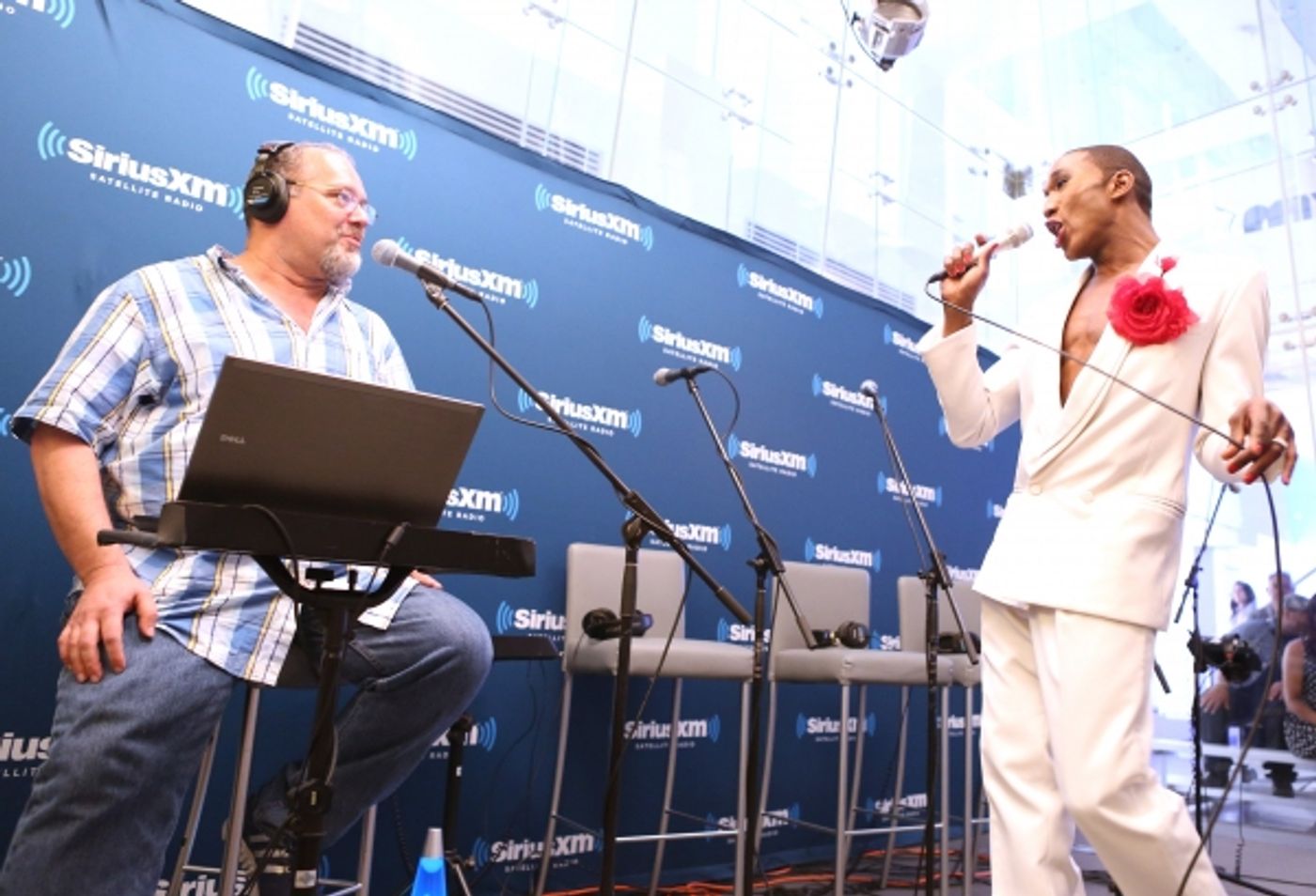 Photo Coverage: MIGHTY REAL Gives Pride Preview on  Larry Flick's Sirius XM Radio  Image