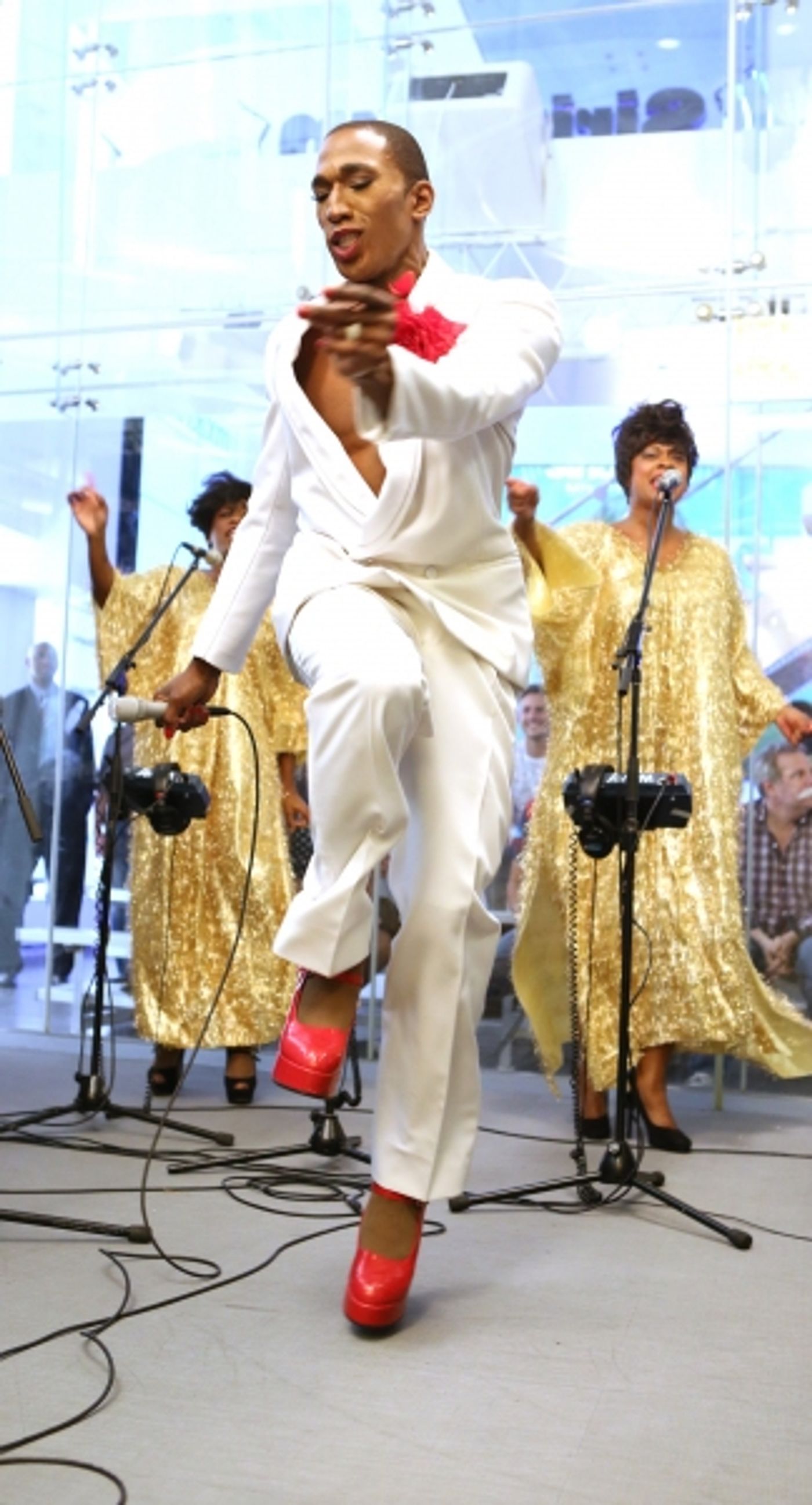 Photo Coverage: MIGHTY REAL Gives Pride Preview on Larry Flick's Sirius XM Radio Photo Coverage: MIGHTY REAL Gives Pride Preview on Larry Flick's Sirius XM Radio Image