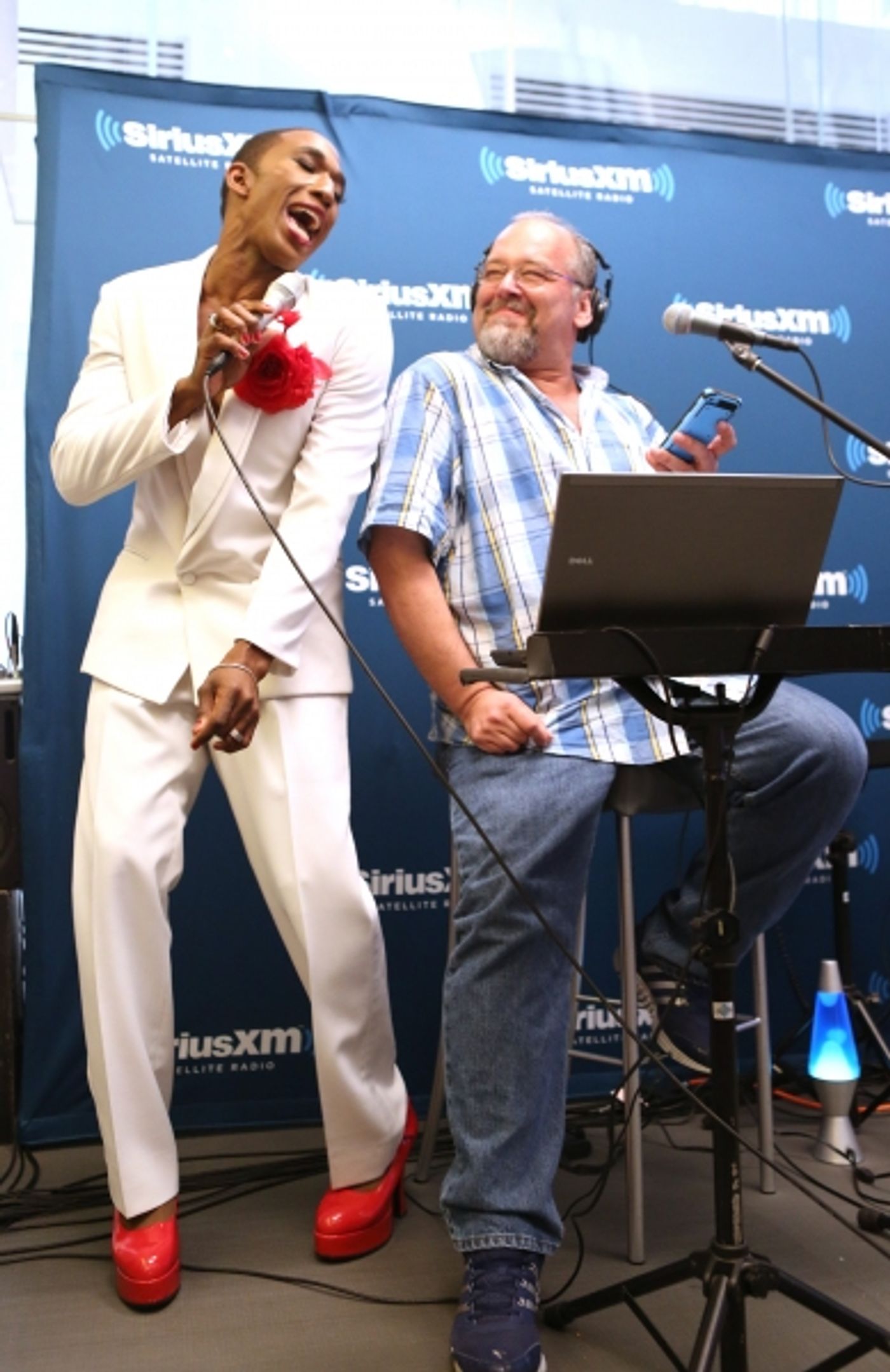 Photo Coverage: MIGHTY REAL Gives Pride Preview on Larry Flick's Sirius XM Radio Photo Coverage: MIGHTY REAL Gives Pride Preview on Larry Flick's Sirius XM Radio Image