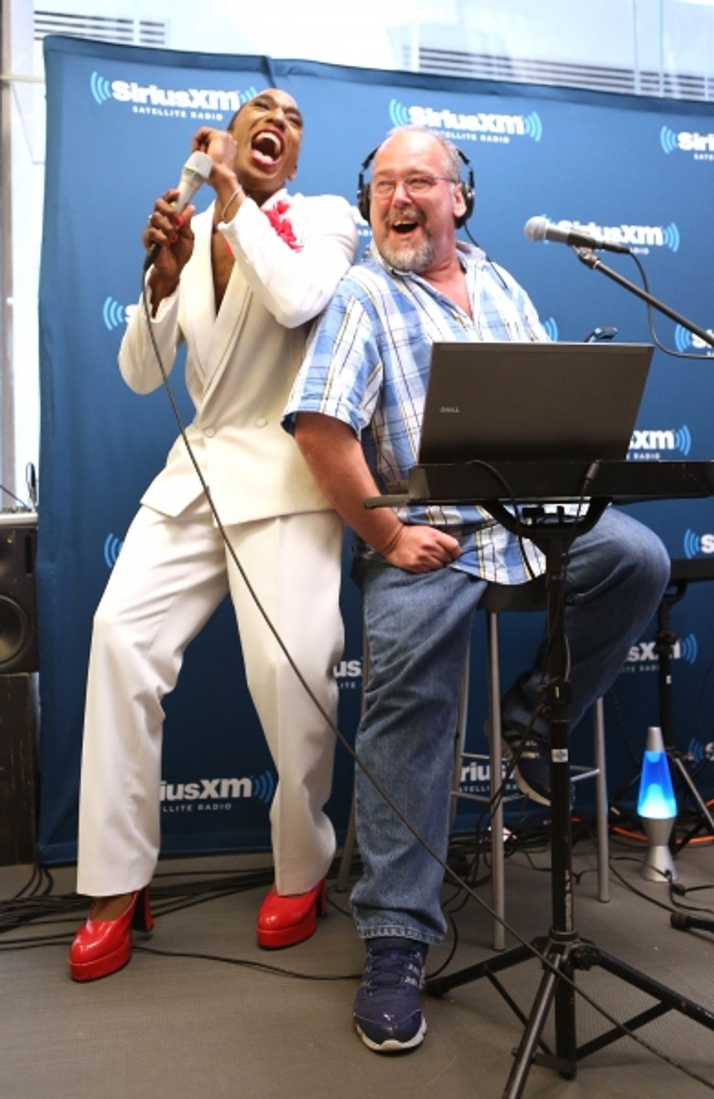 Photo Coverage: MIGHTY REAL Gives Pride Preview on Larry Flick's Sirius XM Radio Photo Coverage: MIGHTY REAL Gives Pride Preview on Larry Flick's Sirius XM Radio Image