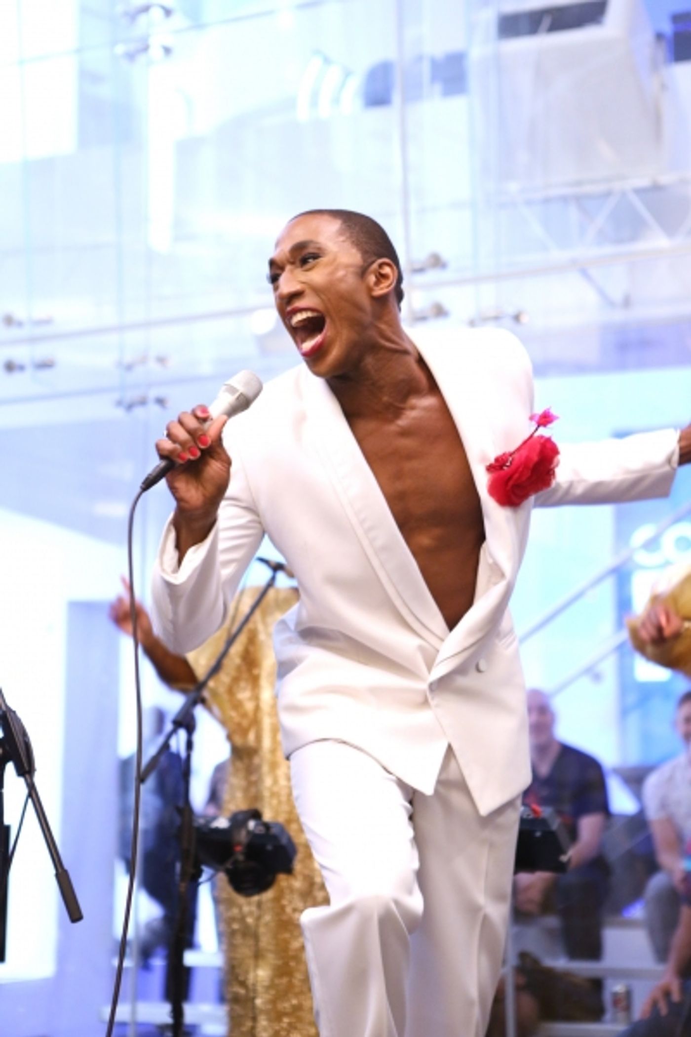 Photo Coverage: MIGHTY REAL Gives Pride Preview on  Larry Flick's Sirius XM Radio  Image