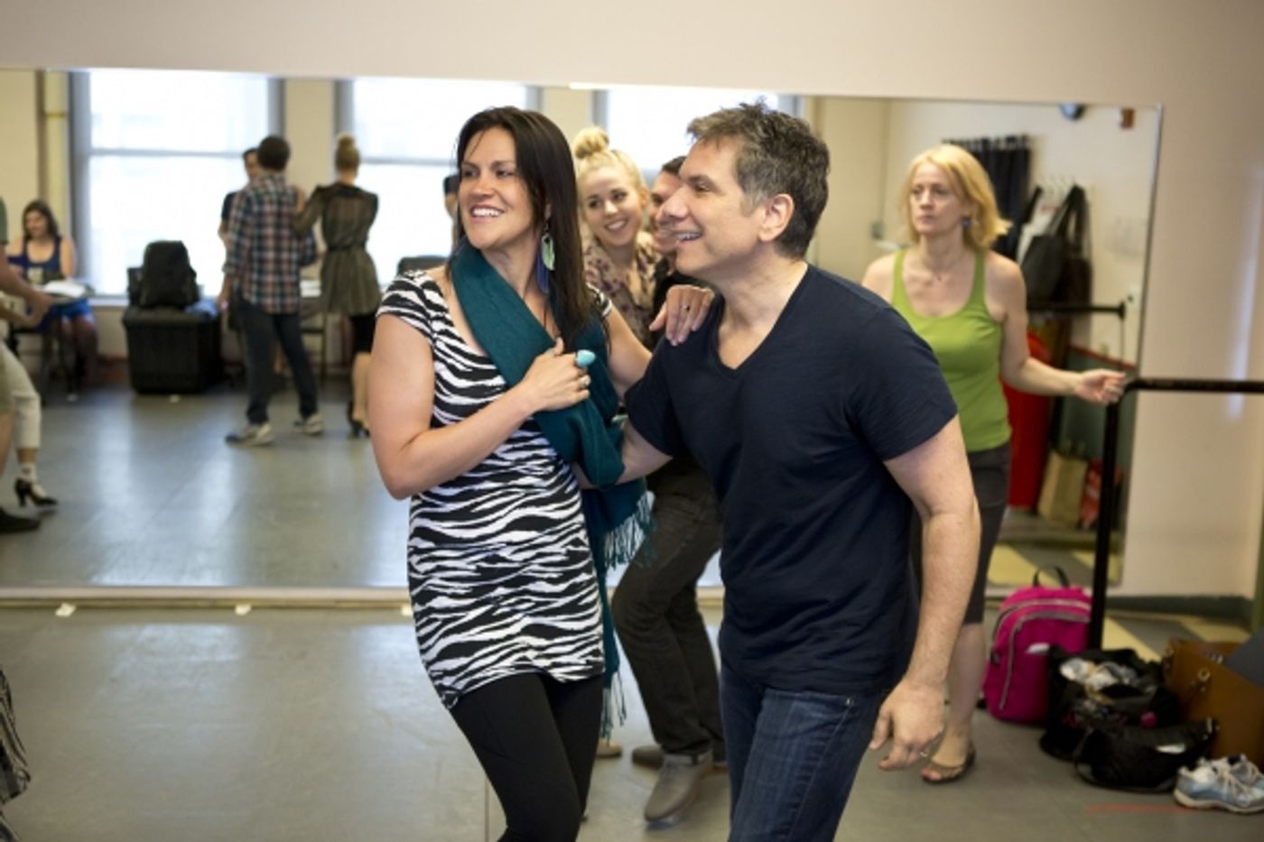 Photo Flash: In Rehearsal with Kevin Spirtas and More for MR. CONFIDENTIAL at NYMF  Image