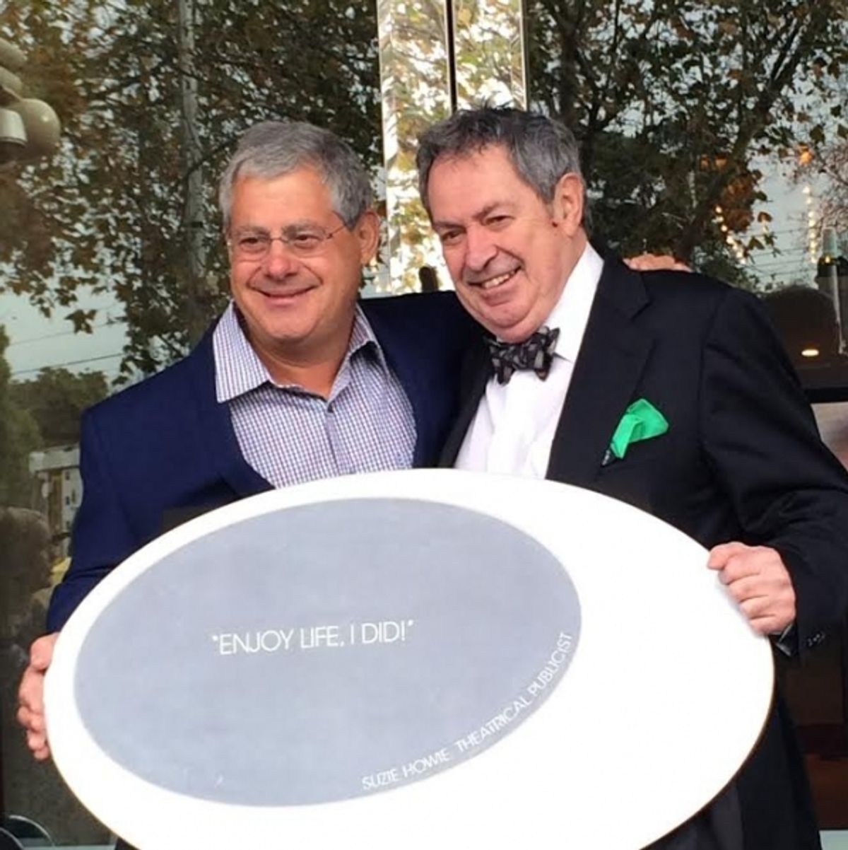 Cameron Mackintosh and Paul Taylor at 