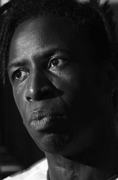 Saul Williams photographed on June 19, 2014 at Gotham Hall in New York City. Photo