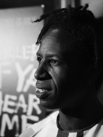 Saul Williams photographed on June 19, 2014 at Gotham Hall in New York City. Photo
