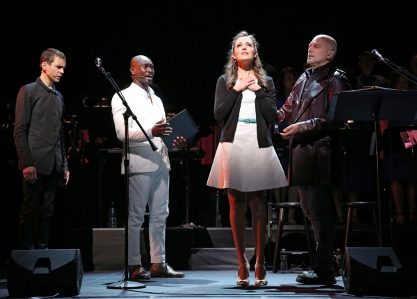 Photo Flash: First Look at Randy Newman, Laura Osnes, Tony Vincent & More in Encores! FAUST  Image