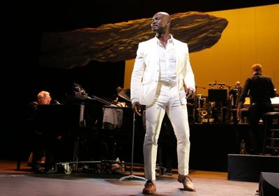 Randy Newman and Isaiah Johnson Photo