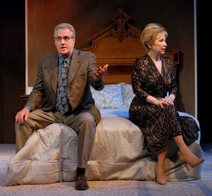 Paul O’Brien (Nathan) and Debra Jo Rupp (Lilian) @ BroadwayWorld Paul O’Brien (Nathan) and Debra Jo Rupp (Lilian) Photo