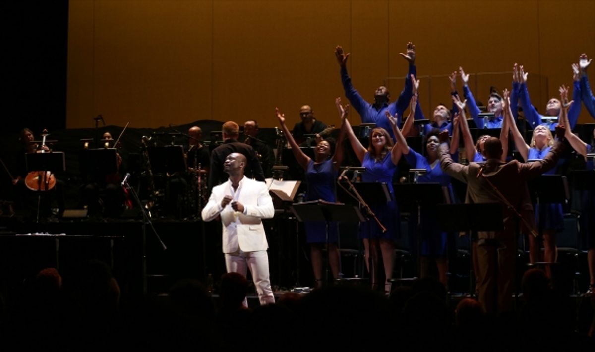 Isaiah Johnson and Ensemble cast  at 