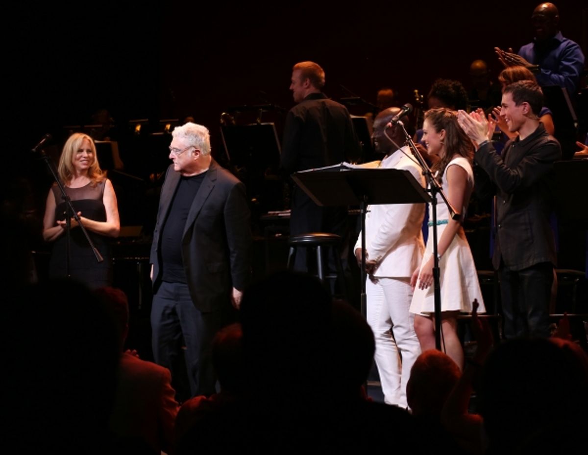 Vonda Shepard, Randy Newman, Isaiah Johnson, Laura Osnes and Tony Vincent  at 