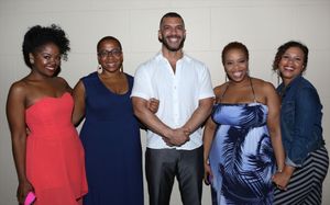 Trista Dollison, Crystal Monee Hall, Dennis Stowe, Angela Grovey and Shayna Steele @ BroadwayWorld Trista Dollison, Crystal Monee Hall, Dennis Stowe, Angela Grovey and Shayna Steele Photo