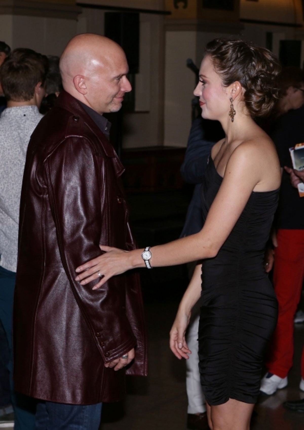 Michael Cerveris and Laura Osnes  at 
