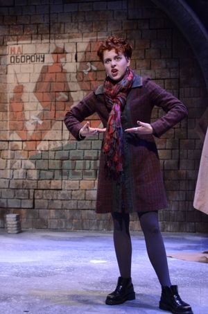 Tosca Giustini as Gabriella Pecs in David EdgarÃ¢â‚¬â„¢s Pentecost Photo