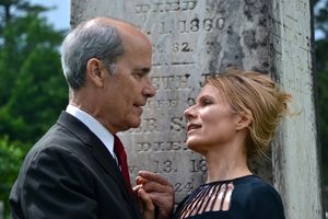 Robert Emmet Lunney as Claudius and Pamela J. Gray as Gertrude in Howard Barker’s Gertrude: The Cry @ BroadwayWorld Robert Emmet Lunney as Claudius and Pamela J. Gray as Gertrude in Howard Barkerââ Photo