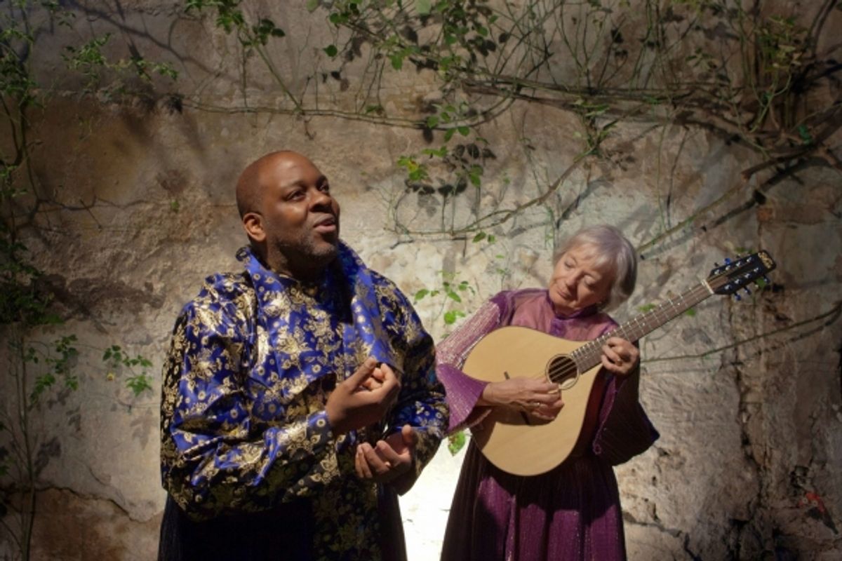 Stephen Salters and Gina Leishman at 