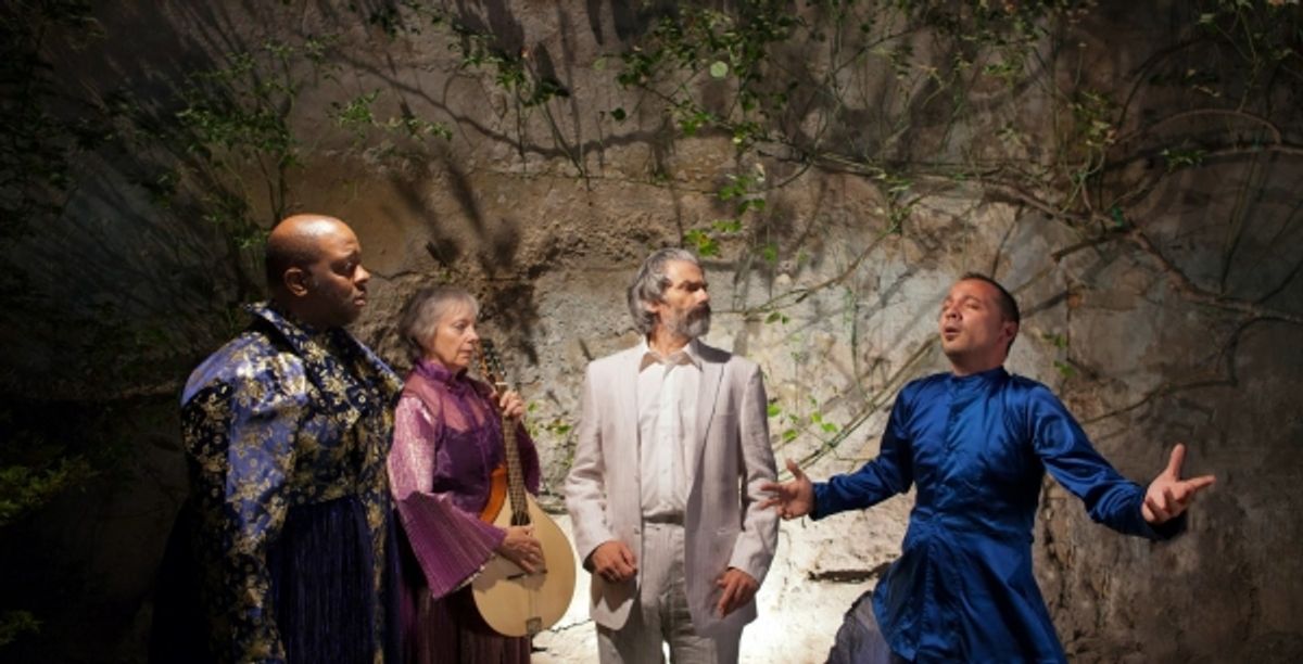 Stephen Salters, Gina Leishman, Andrea Brugnera and Stefano Benini  at 