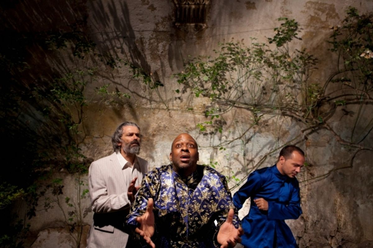 Stephen Salters, Andrea Brugnera and Stefano Benini  at 