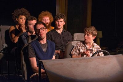 Alex Grelle, Evan Linder, Morgan McNaught, Joey Romaine, Kevin Stangler and Jessica L Photo