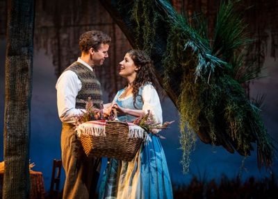 Kevin Earley (Tommy Albright) and Jennie Sophia (Fiona MacLaren) Photo
