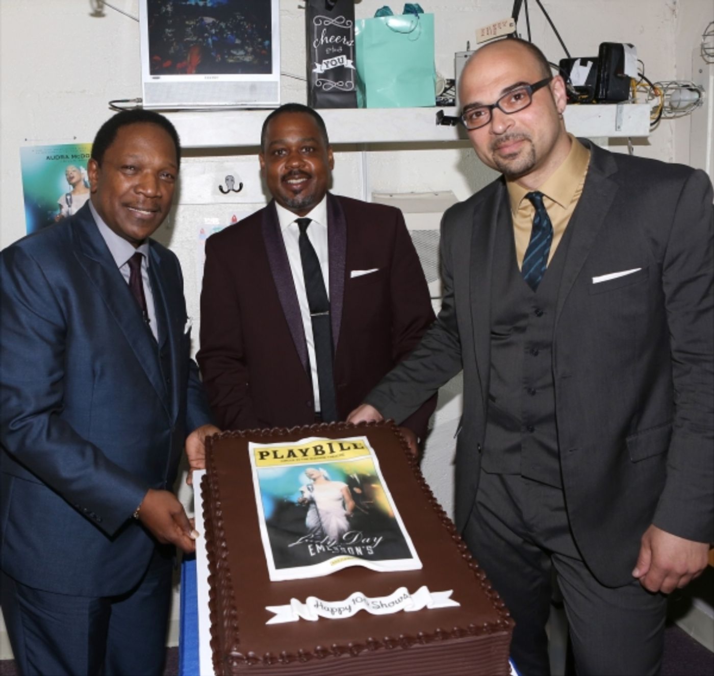 Photo Coverage: Audra McDonald Celebrates 100th Performance at LADY DAY AT EMERSON'S BAR & GRILL  Image