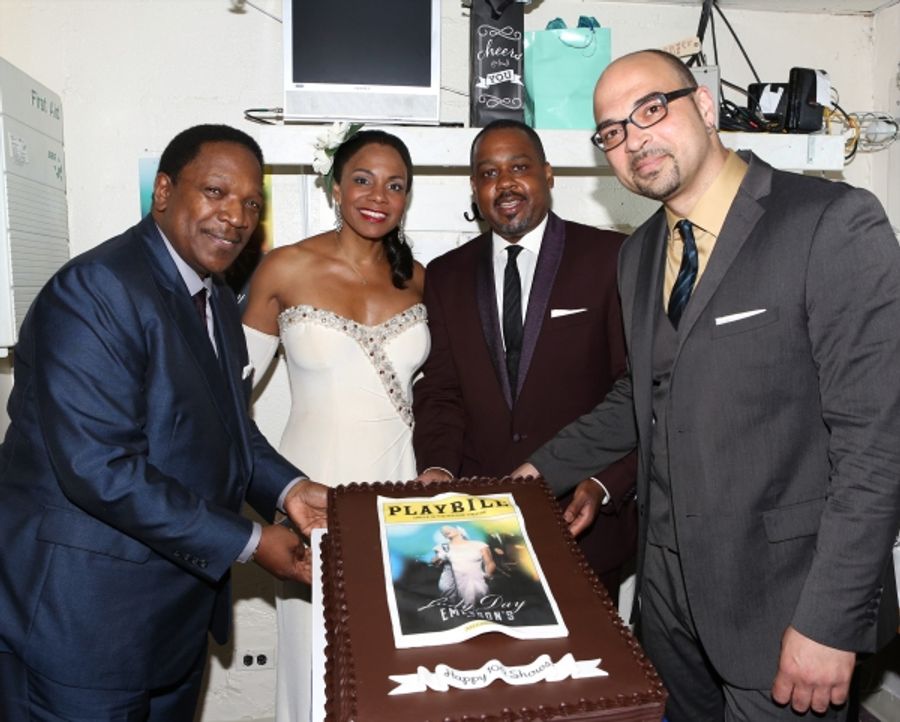 Photo Coverage: Audra McDonald Celebrates 100th Performance at LADY DAY AT EMERSON'S BAR & GRILL Image