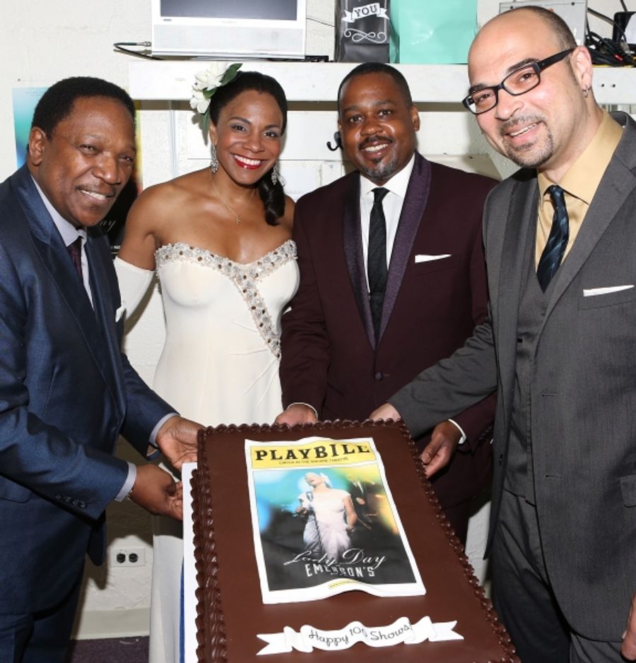 Photo Coverage: Audra McDonald Celebrates 100th Performance at LADY DAY AT EMERSON'S BAR & GRILL Image