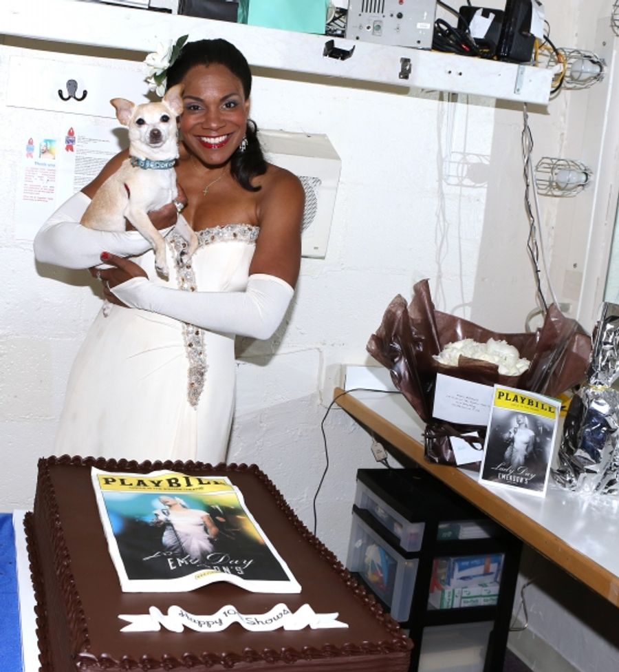 Photo Coverage: Audra McDonald Celebrates 100th Performance at LADY DAY AT EMERSON'S BAR & GRILL Image