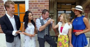 George Wyhinny, Amielynn Abellera, Brian Slaten, Allie Jennings and Teri Reeves Photo