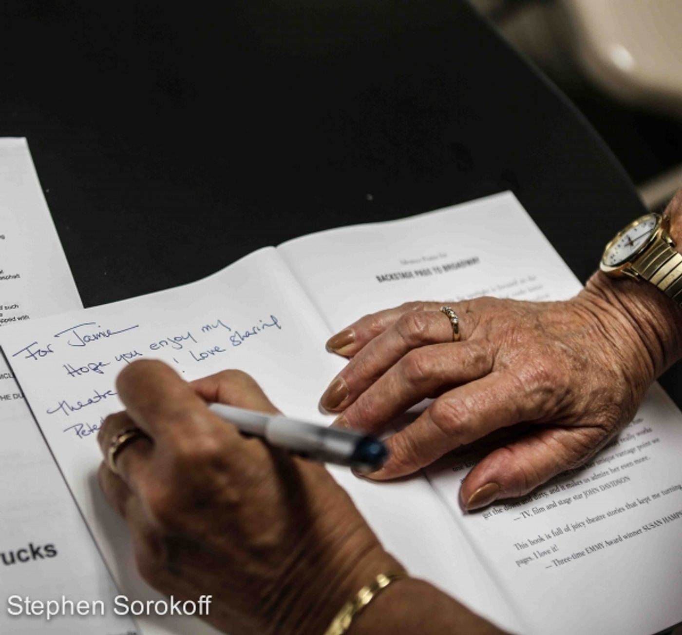 Photo Coverage: Susan Schulman Guests on 'Backstage With Peter LeDonne' Photo Coverage: Susan Schulman Guests on 'Backstage With Peter LeDonne' Image