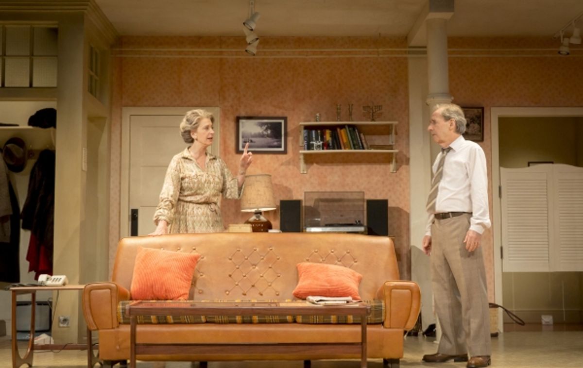 Elli (Maureen Lipman) and Joe (Harry Shearer)  at 