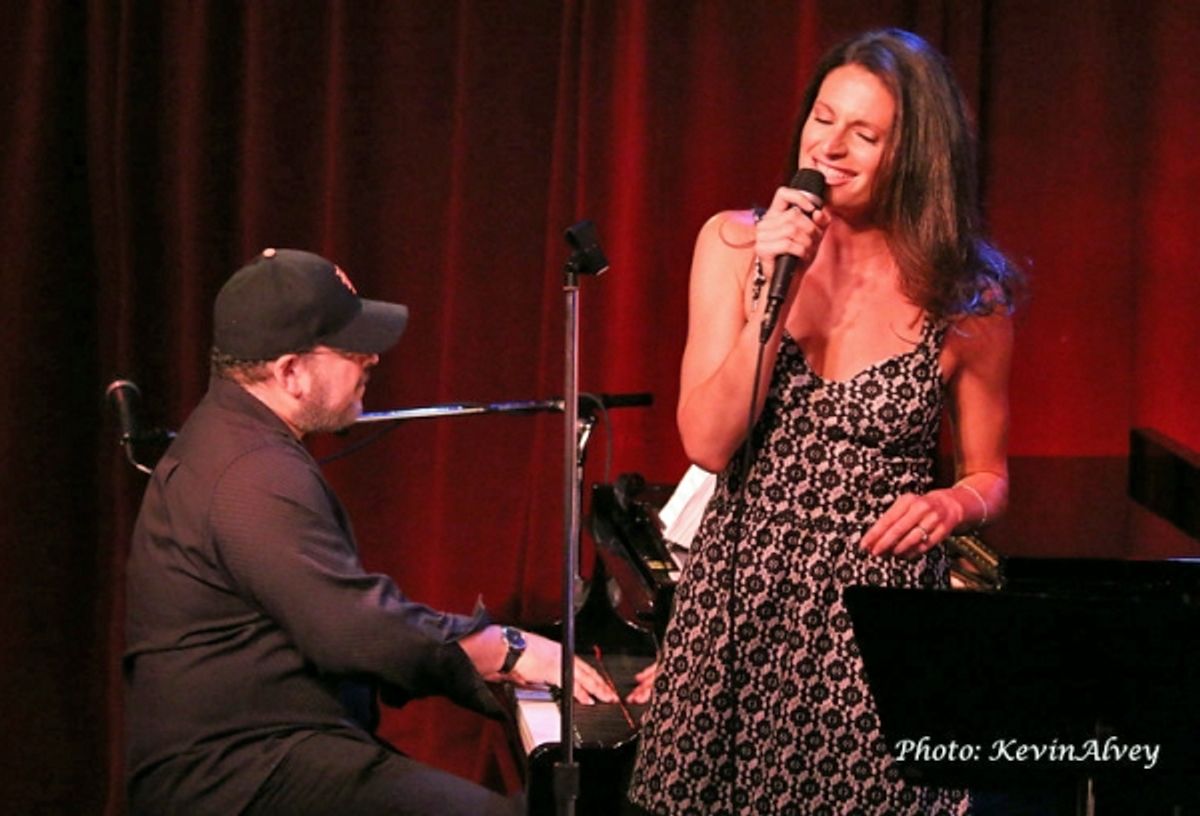 Frank Wildhorn and Jackie Burns at 