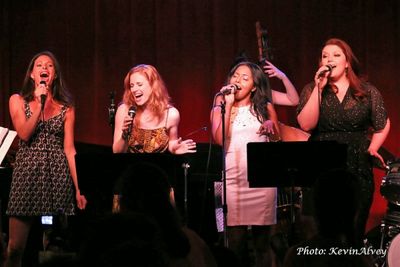 Jackie Burns, Teal Wicks, Adrienne Warren and Jane Monheit Photo