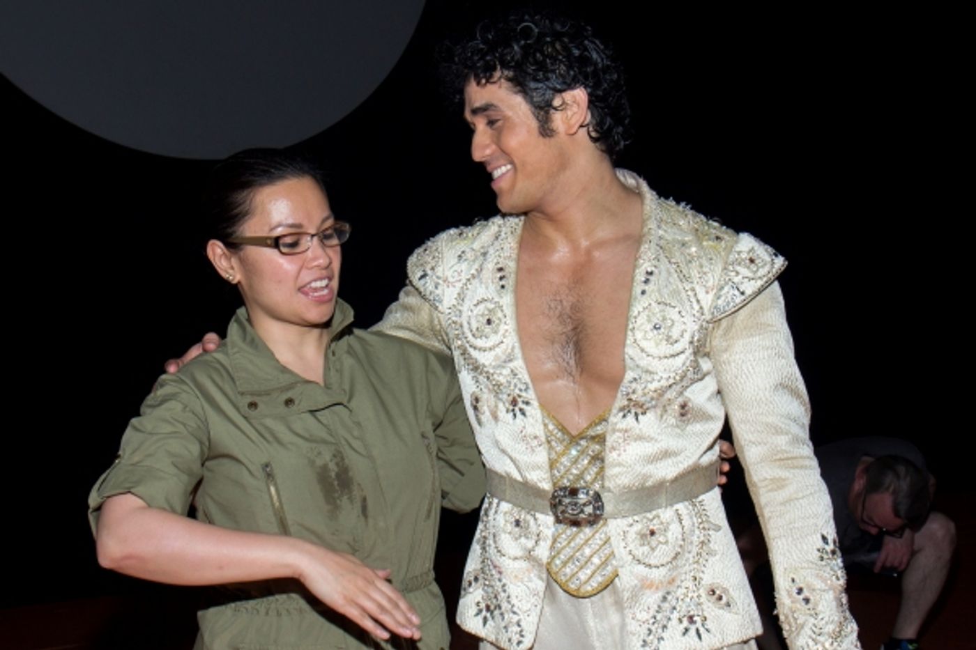 Photo Coverage: Original Jasmine Lea Salonga Takes a Magic Carpet to Broadway's ALADDIN Image