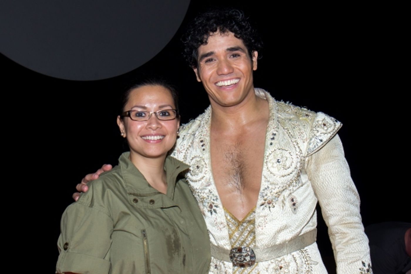 Photo Coverage: Original Jasmine Lea Salonga Takes a Magic Carpet to Broadway's ALADDIN Image