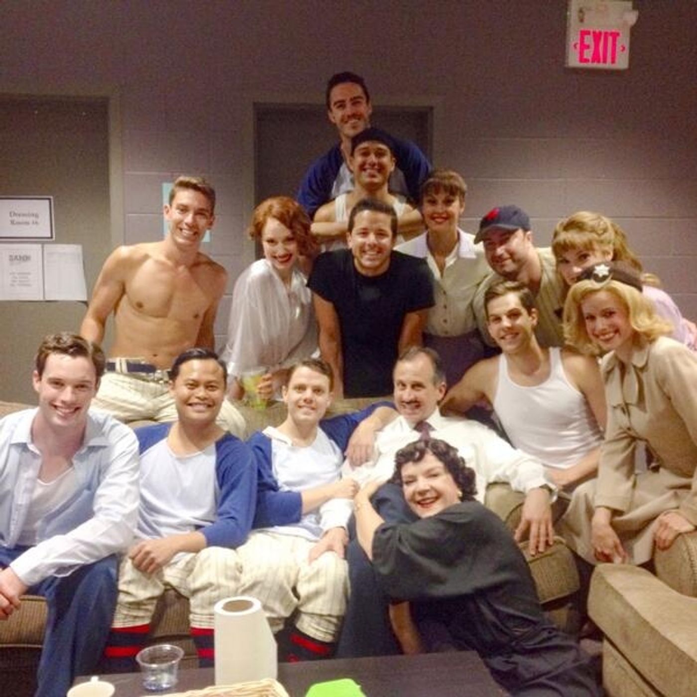 Photo Flash: Saturday Intermission Pics, July 5- BULLETS, CINDERELLA, NEWSIES and More Lounge Post-Holiday Photo Flash: Saturday Intermission Pics, July 5- BULLETS, CINDERELLA, NEWSIES and More Lounge Post-Holiday Image