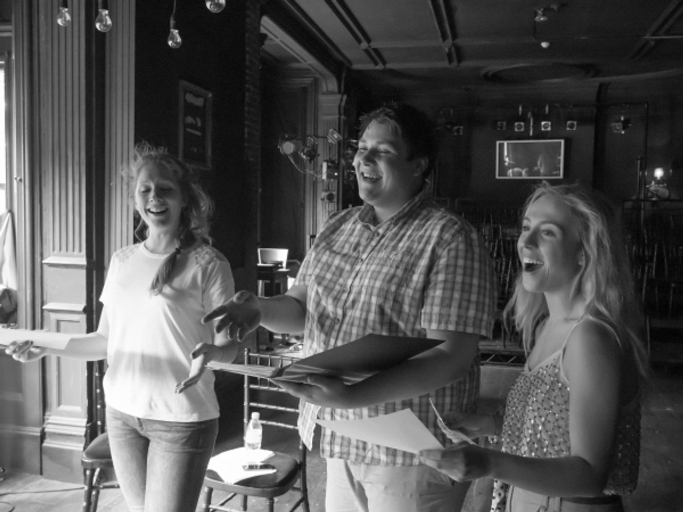 Photo Flash: Rehearsals Underway for Stephen Sondheim Society's GOD, July 8-12 Image