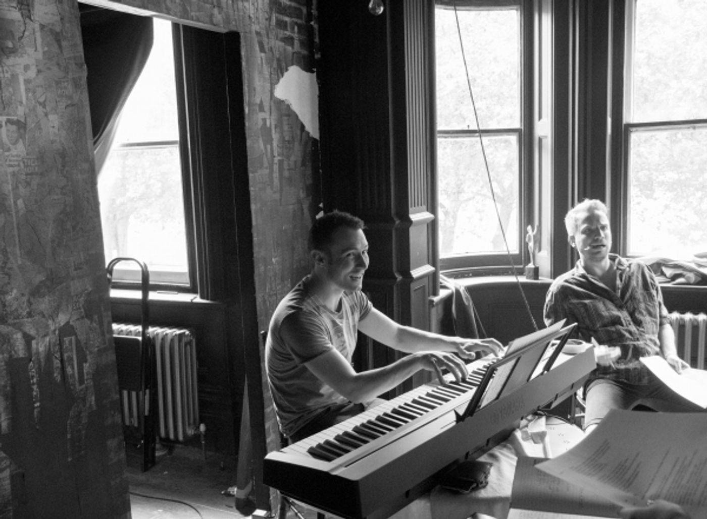 Photo Flash: Rehearsals Underway for Stephen Sondheim Society's GOD, July 8-12 Image