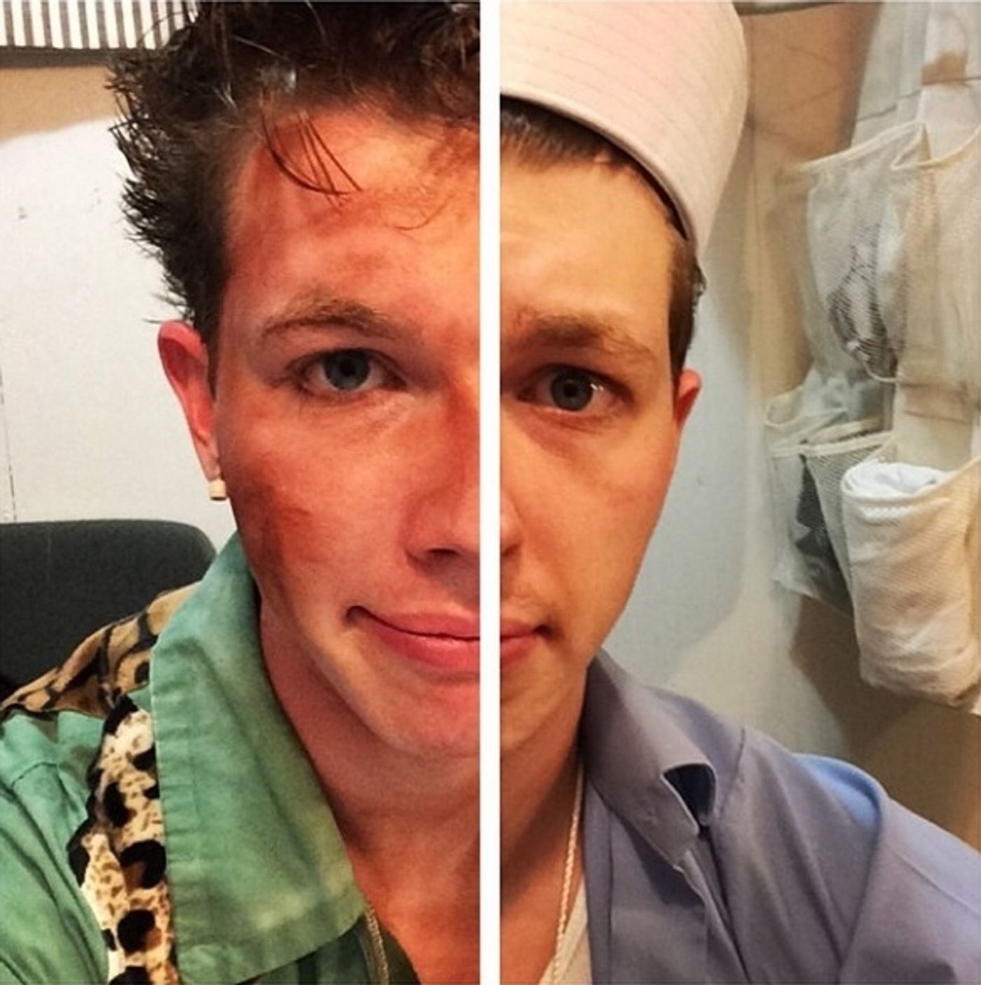 Photo Flash: Saturday Intermission Pics, Part 2 - 7/5 - NEWSIES Enjoy Theatre Life, KINKY BOOTS Preps for Act 2, and More  Image