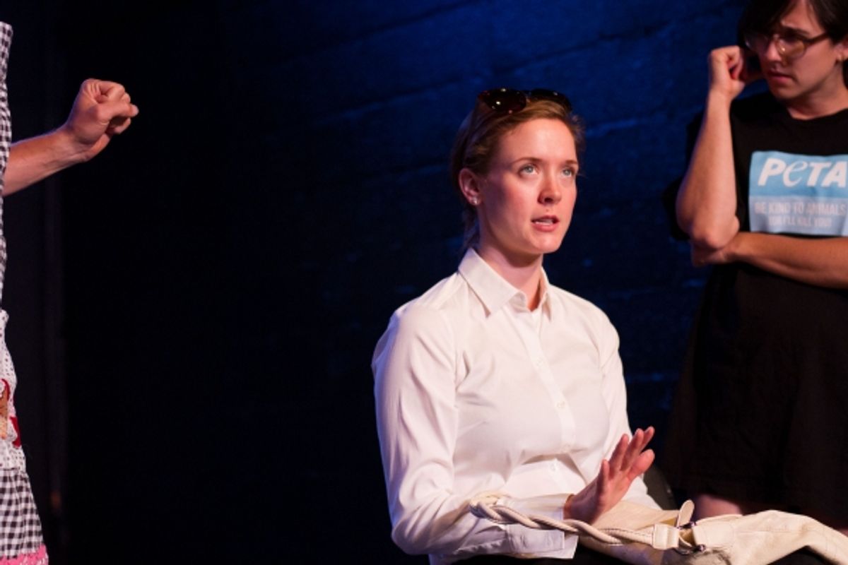 Elizabeth Ellson and Lizzie Adelman at 