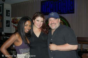 Adrienne Warren, Jane Monheit and Frank Wildhorn @ BroadwayWorld Adrienne Warren, Jane Monheit and Frank Wildhorn Photo