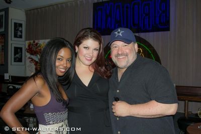 Adrienne Warren, Jane Monheit and Frank Wildhorn Photo