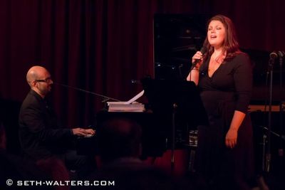 Angelo DiLoreto and Jane Monheit Photo