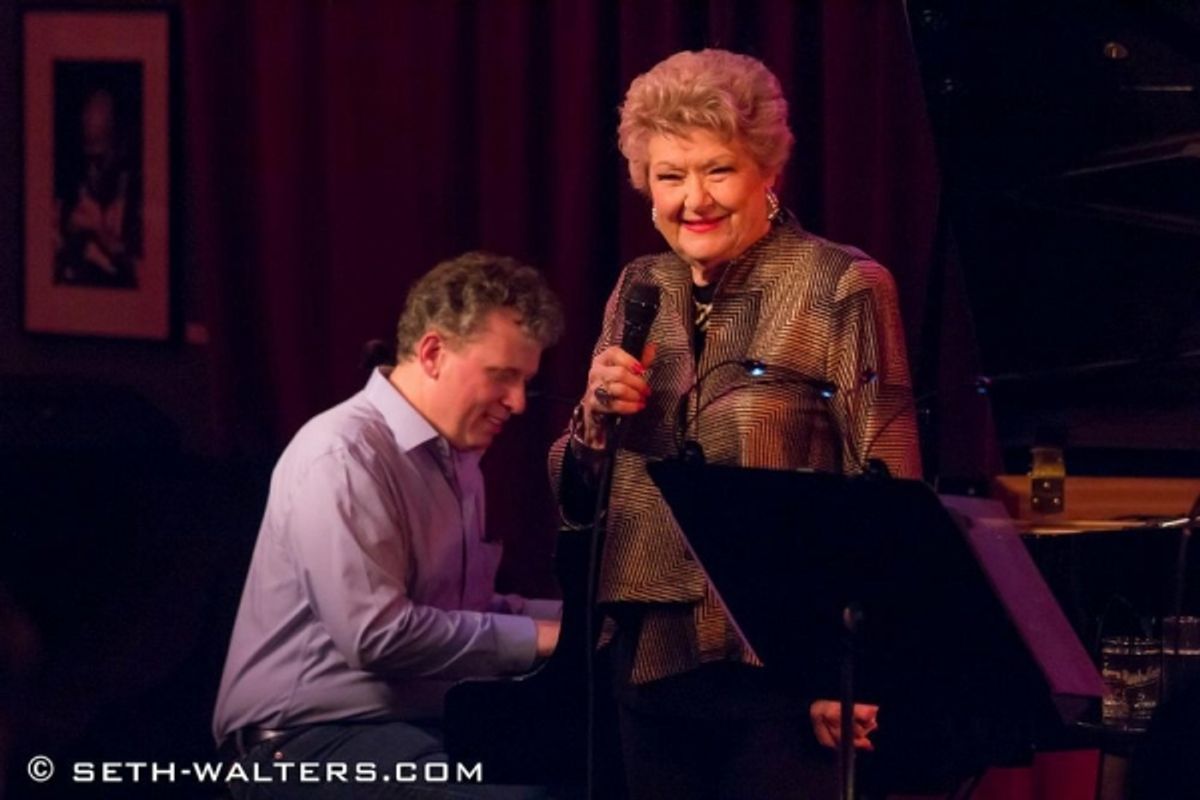 Billy Stritch and Marilyn Maye at 