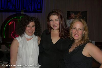Marcy Heisler, Jane Monheit and Zina Goldrich Photo