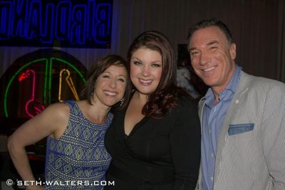 Paige Davis, Jane Monheit and Patrick Page Photo